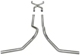 Sft65 Pypes Performance Exhaust No-muffler Crossmember-back System 1965