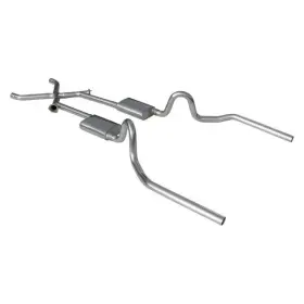 Pypes Performance Exhaust Sga16v For Pontiac Gto 70-71 System 409 Ss X-pipe Crossmember-back