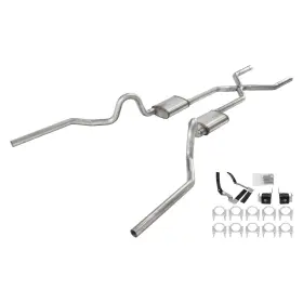 Sga18s Pypes Performance Exhaust For Oldsmobile 442 68-71 System 409 Ss Crossmember-back