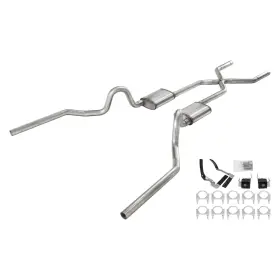 Sga18t Pypes Performance Exhaust For Oldsmobile 442 68-71 System 409 Ss Crossmember-back