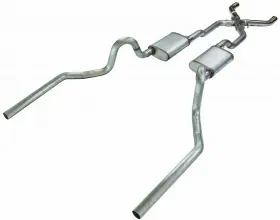 Sga20s Pypes Performance Exhaust Street-pro Crossmember-back Hi-tuck System 1964-1972 Gm A-b