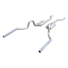 Sga30t Pypes Performance Exhaust - 409 Ss Crossmember-back System With Split Rear Exit