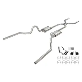 Sga48r Pypes Performance Exhaust For Oldsmobile 442 68-70 System 409 Ss Crossmember-back