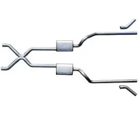Sgc10r Pypes Performance Exhaust Race-pro Crossmember-back System