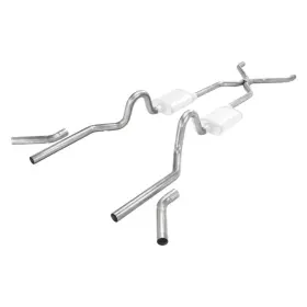 Sgc46 Pypes Performance Exhaust 409 Ss H-bomb Crossmember-back System W Split Rear/side Exit