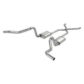 Sgc46t Pypes Performance Exhaust 409 Ss H-bomb Crossmember-back System W Split Rear/side Exit