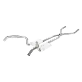 Sgf42 Pypes Performance Exhaust - 409 Ss H-bomb Crossmember-back System With Split Rear