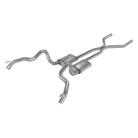 Pypes Performance Exhaust Sgf43s For Chevy Camaro 70-74 System 409 Ss H-bomb Crossmember-back