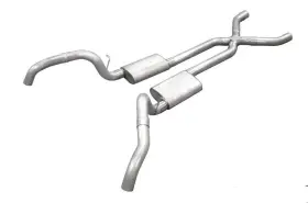 Sgf60t Pypes Performance Exhaust 67 69 Fits For Gm F Body Crossmem Ber