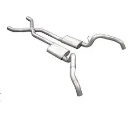Sgf63s Pypes Performance Exhaust Street-pro Crossmember-back System
