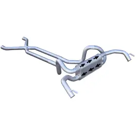 Sgf70 Pypes Performance Exhaust Race-pro Crossmember-back System