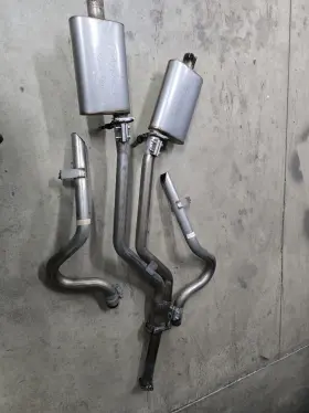 Sgg50r Pypes Performance Exhaust 2.5 Inch Conv Back Non-ss System 1978-88 G-body Grand National