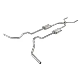 Sgt78v Pypes Performance Exhaust - 409 Ss H-bomb Crossmember-back System With Split Side