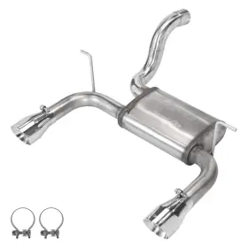 Sjj24s Pypes Performance Exhaust For Jeep Wrangler 18-24 409 Ss Axle-back System W Split Rear Exit Sjj24s Pypes Performance Exhaust For Jeep Wrangler 18-24 409 Ss Axle-back System W Split Rear Exit