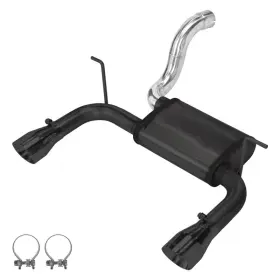 Sjj24sb Pypes Performance Exhaust For Jeep Wrangler 18-24 409 Ss Axle-back System W Split Rear Exit Sjj24sb Pypes Performance Exhaust For Jeep Wrangler 18-24 409 Ss Axle-back System W Split Rear Exit