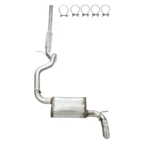 Sjj25sq Pypes Performance Exhaust For Jeep Wrangler 18-24 System 409 Ss High Ground Clearance