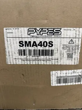 Sma40s Pypes Performance Exhaust 1966-1974 Mopar A-body 2.5 Inch Crossmember Back System