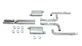 Smc26s Pypes Performance Exhaust - 409 Ss Cat-back System With Split Rear Exit