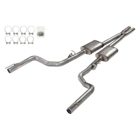 Smc41v Pypes Performance Exhaust For Dodge Charger 15-18 409 Ss Cat-back System W Split Rear Exit