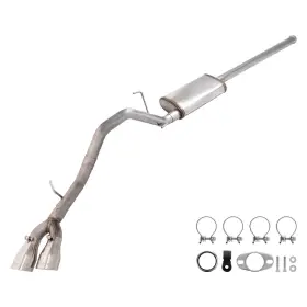Stt20s Pypes Performance Exhaust For Toyota Tacoma 05-15 409 Ss Cat-back System W Dual Side Exit