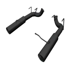 Sfm79msb Pypes Black Pype Bomb Axle Back Exhaust System With 4 Inch Tip For Mustang V6