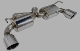 Rk-a2063n-01 Remark V2 Axle Back Exhaust For 2009 Nissan 370z Ss Double Wall Tips