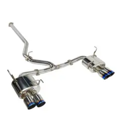 Rk-c4076s-02t Remark For 22 Subaru Wrx Vb Sports Touring Exhaust With 4-inch Burnt Ss Quad