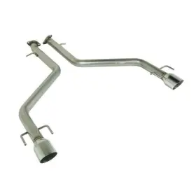 Ro-tse2-d Remark Axleback Exhaust For 2014-16 Lexus Is200t/is250/is300/is350 Ss Double Tip