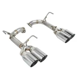 Ro-tsva-s4 Remark Axle Back Exhaust For 2015 Subaru Wrx Sti 4in Tip