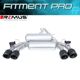 Rms088318 Remus Race Axle Back Exhaust 2018 Bmw M2 Competition F87n Coupe 3.0l 088318 1500