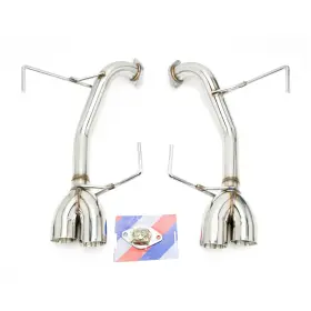 Cb-1120a Rev9 Axle-back Flowmaxx Race Spec Exhaust For Subaru Impreza Wrx Sti Sedan 11-14