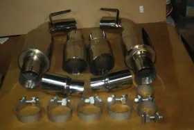 Cb-1201 Rev9 Cb- 1201 Chevrolet Camaro 10-15 V6 -axle Back Flowmaxx Exhaust Kit