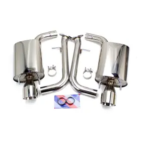 Cb-212 Rev9 Flowmaxx Ss V2 Axle-back Muffler Sport Exhaust For Lexus Is Xe30 2014-16