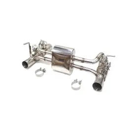 Cb-218 Rev9 Axle-back Flowmaxx Muffler Dual Exhaust For Ferrari 488 Gtb / Spider 15-20