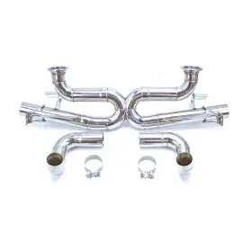 Cb-302-a Rev9 Stainless Cat-back Exhaust Kit Track Edition For Audi R8 Type 42 4.2l V8 2008-15