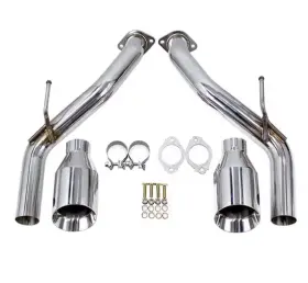 Cb-309a Rev9 Flowmaxx Axle-back Exhaust Kit Stainless Steel Fits Q50