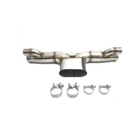 Cb-313a Rev9 Flowmaxx Exhaust Center Section For Porsche 911 Gt3 / Rs 911r 991.2 14-19