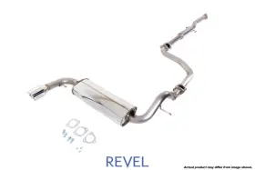 T70027r Revel Medallion Touring-s Exhaust For Honda Civic Hb Hatchback 1988-1991