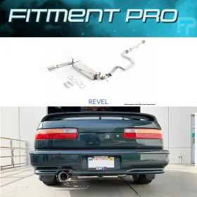 T70029r Revel Medallion Touring-s Exhaust For 90-93 Acura Integra Hatchback 1.8l