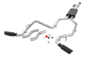 96012 Rough Country Dual Cat-back Exhaust For 09-21 Toyota Tundra 4.6l/5.7l -