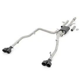 96014 Rough Country / Rc Dual Cat-back Exhaust Kit For Chevy Gmc Silverado Sierra 1500 6.2l