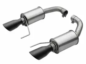 421834-blk Roush Performance Axle-back Exhaust Black Tip For 2015-2017 Ford Mustang Gt 5.0l