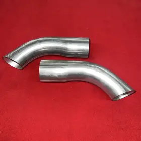 C5zz-5257-tip Scott Drake Exhaust Tips Turn Downs 2 Inch Reduced To 1.875 Steel