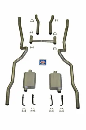 63057 Shafers Classic Reproductions Fits 1955 - 1957 Chevrolet Full Size Exhaust System