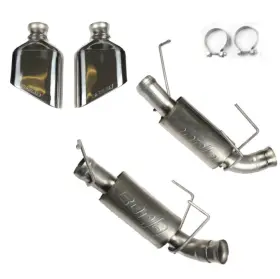130461 Shelby 2013-2014 Gt500 Super Snake Borla Exhaust Axle Back Set