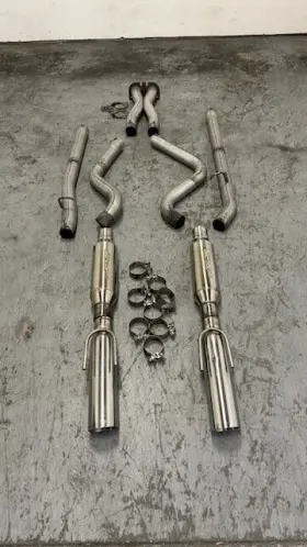 31560 Slp Performance 05 06 Pontiac Gto 6.0l Loudmouth I Cat-back Exhaust System