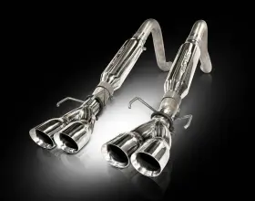 Slp Performance Parts 871782001994 2009-2013 Corvette C6 Loudmouth Axle Back Quad Tip 2.5 Inch Exhaust System Used