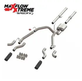 50200 Speedfx Exhaust System Kit 2009-2018 Dodge Ram 2019-2024 Classic - 4.7l/5.7l