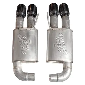 Stainless Works 887753443625 For Ford Mustang 18-23 Exhaust System Legend Series 304 Ss Axle-back
