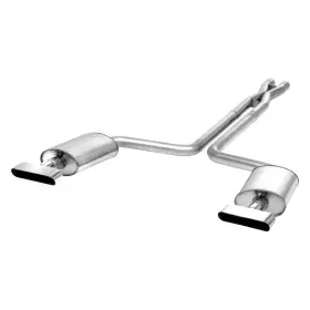 Stainless Works C49296exh For Chevy Corvette 92-96 Exhaust System 304 Ss Turbo Chambered Header-back